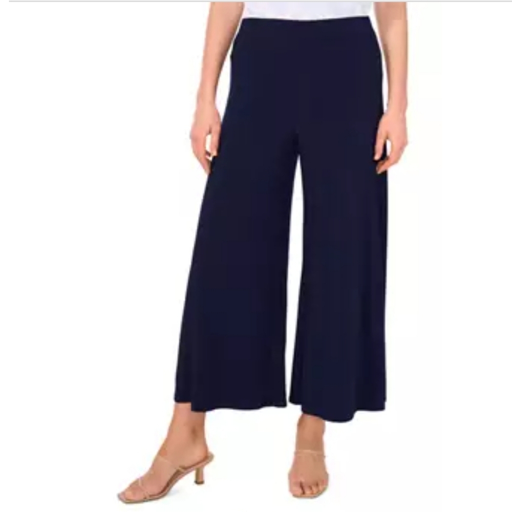 Vince Camuto Classic Navy Wide Leg Career Pants Size 3X NWT